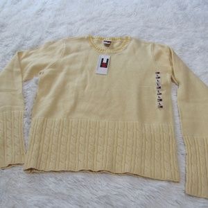 Tommy Jeans Yellow Sweater Size L